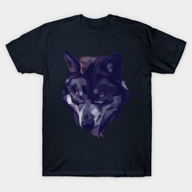 lone wolf T-Shirt by katanya78